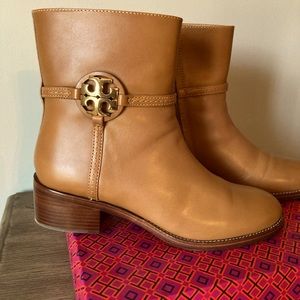Tory Burch 45mm Miller Boot Dark Tiramisu Size 11